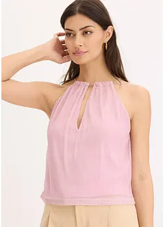 Cropped top in metallic look, bonprix
