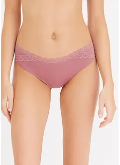 Slip met biologisch katoen (set van 4), bonprix
