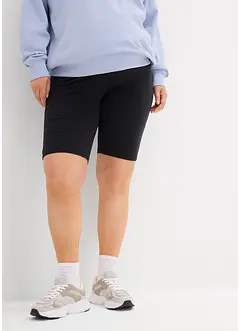 Zwangerschaps biker short (set van 2) met biologisch katoen, bonprix