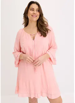 Boho jurk met borduursel, bonprix