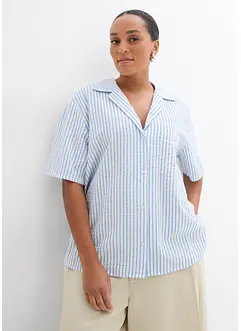 Overhemdblouse van katoen, bonprix