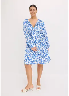 Gedessineerde jersey jurk, bonprix