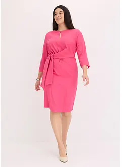 Jurk met strikdetail, bonprix