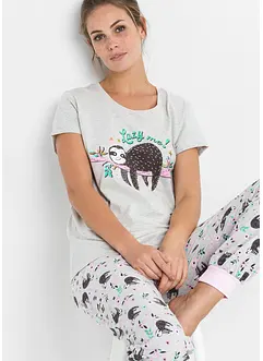 Pyjama met korte mouwen, bonprix