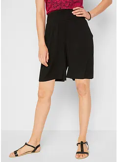 Wijde jersey bermuda in een viscosemix, bonprix