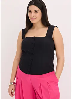Blousetop met knopen, bonprix