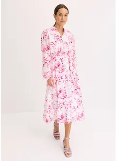 Gedessineerde midi jurk, bonprix