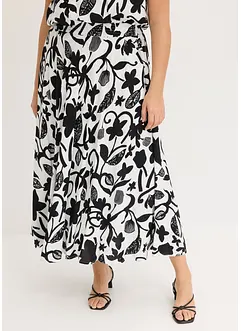 Maxirok van soepele viscose, bonprix