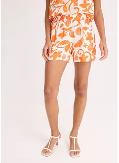 Gedessineerde short van soepele viscose, bonprix