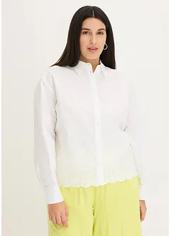 Overhemdblouse van katoen, bonprix