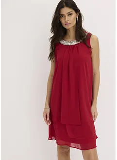 Chiffon Jurk met applicatie, bonprix