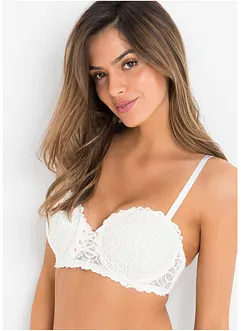 Balconette bh met sierlijk kant, bonprix
