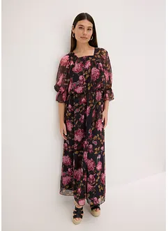 Maxi jurk van chiffon, bonprix