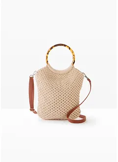 Macramé shopper, bonprix