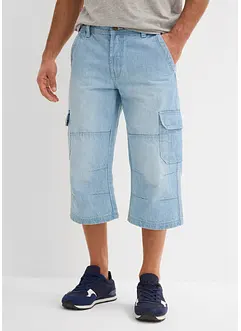 Regular fit 3/4 cargo jeans, straight, bonprix
