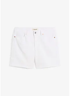 Jeans bermuda mid waist, low stretch, bonprix