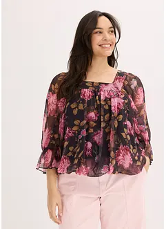 Blouse met ballonzoom, bonprix