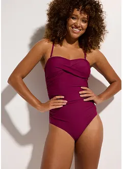 Corrigerend bandeau badpak, medium corrigerend, bonprix