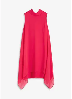 Chiffon jurk met sjaalkraag, bonprix