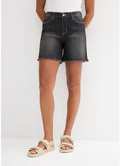 Stretch jeans short, mid waist, bonprix