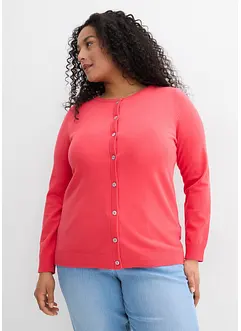 Gebreid vest met ronde hals, bonprix