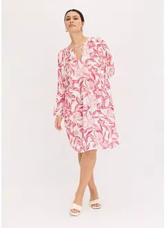 Gedessineerde tuniekjurk van soepele viscose, bonprix