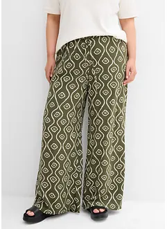 Instapbroek van soepele viscose, bonprix