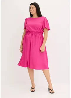 Jersey jurk van luchtige crêpe, bonprix