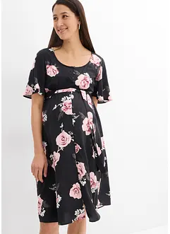 Zwangerschapsjurk/voedingsjurk van geweven viscose, bonprix