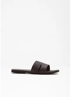 Slippers van leer, bonprix