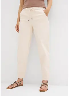Barrel jeans met mid waist en comfortband, bonprix