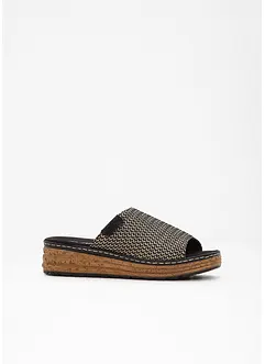 Rieker slippers met sleehak, Rieker