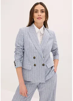 Blazer met linnen, bonprix