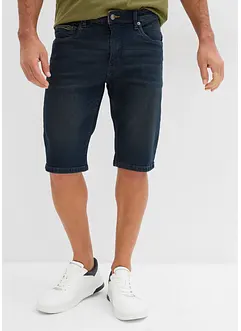 Slim fit stretch jeans bermuda, bonprix