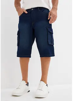 Cargo jeans bermuda, relaxed fit, bonprix