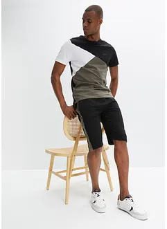 T-shirt en sweat bermuda (2-dlg. set), bonprix