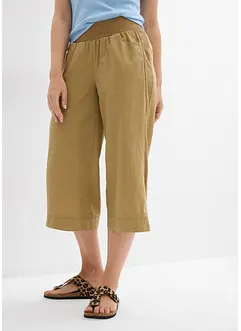3/4 broek van een linnen-katoenmix, bonprix