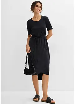 Aansluitende jersey jurk in een soepele viscosemix, bonprix