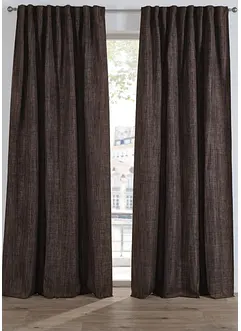 Verduisterend gordijn met elegante structuur (1 stuk), bonprix