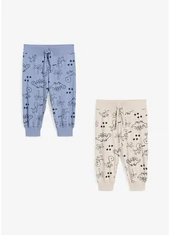 Baby shirtbroek (set van 2) van biologisch katoen, bonprix