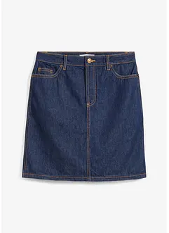 Spijkerrok mid waist, low stretch, bonprix