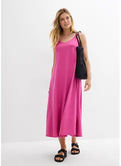 Maxi jersey jurk van biologisch katoe, bonprix