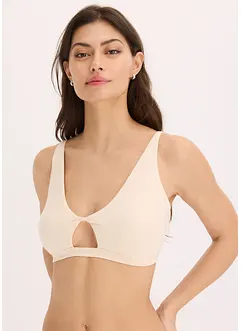 Bralette van katoen (set van 2), bonprix