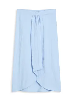Midirok van lichte crèpe, bonprix