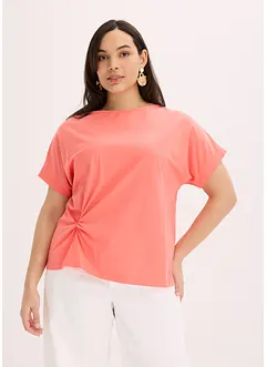 T-shirt met een knoopdetail, bonprix