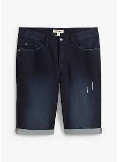 Stretch jeans bermuda met omgeslagen zoom, regular fit, bonprix