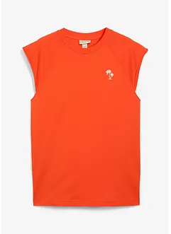 Mouwloze sweater van zwaar katoen, bonprix