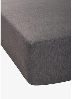 Hoeslaken in linnen look, bonprix