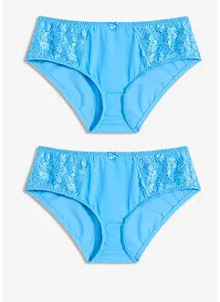 Maxislip met fijne kant (set van 2), bonprix