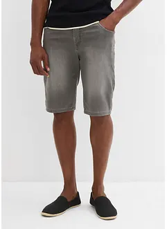 Sweat jeans bermuda met comfort fit, regular fit, bonprix